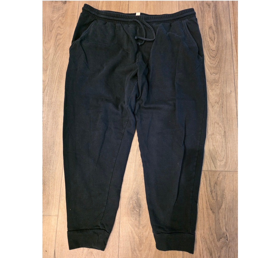 ThirdLove Black Joggers Women 1X Sweatpants Loungewear Casual Pockets Comfy